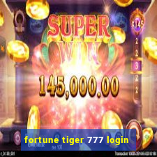 fortune tiger 777 login